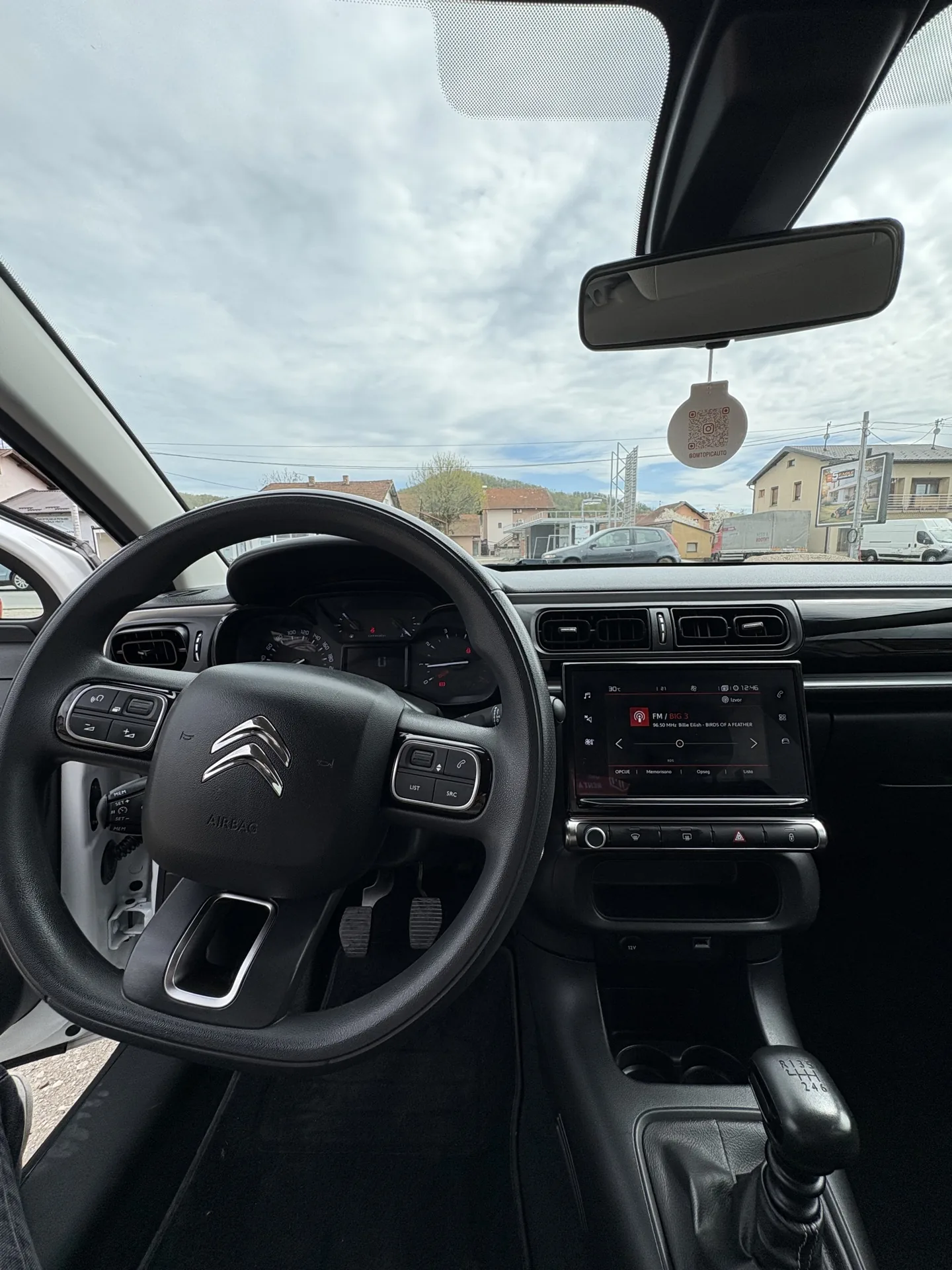 Citroen C3 unutrašnjost