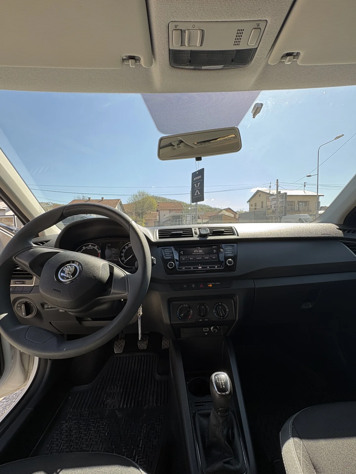 Škoda Fabia unutrašnjost