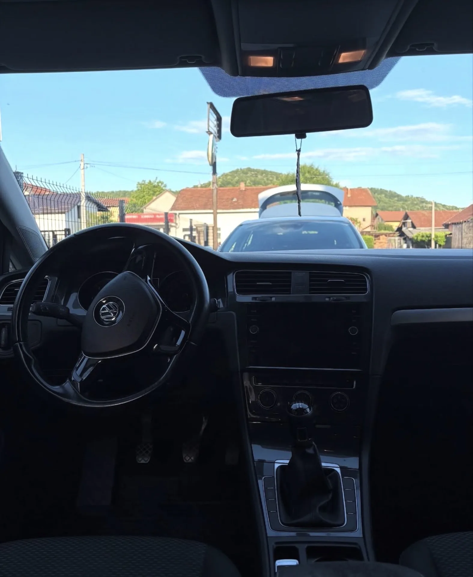 VW Golf DSG7 unutrašnjost